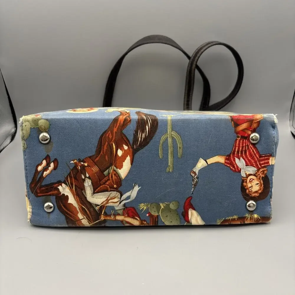 Kate Spade Handbag Retro Cowgirl Y2K Cowgirl Pinup Girl Western